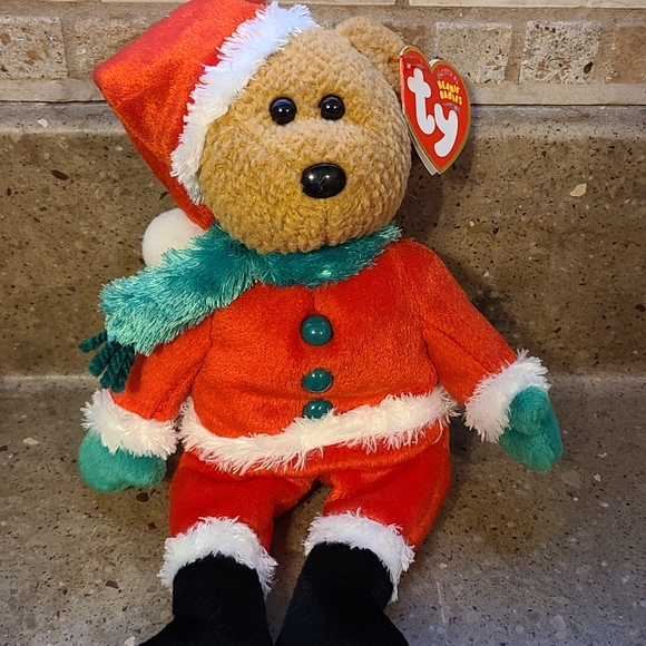 TY Beanie Babies Kringle Bear - Picture 4 of 8
